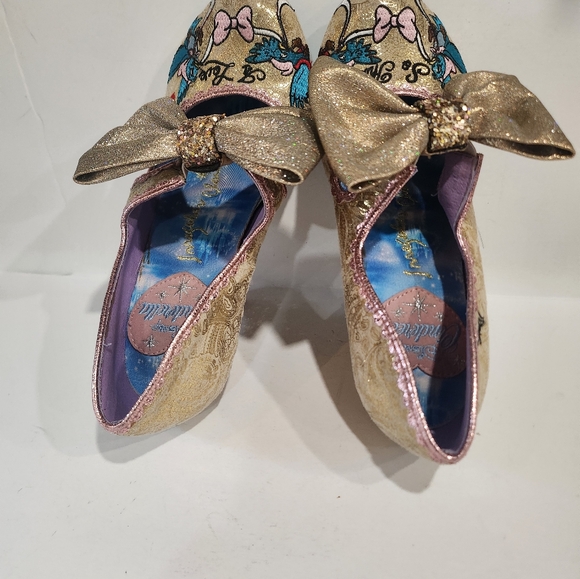 Rare Disney Cinderella  irregular choice shoes US 6 - Picture 4 of 16